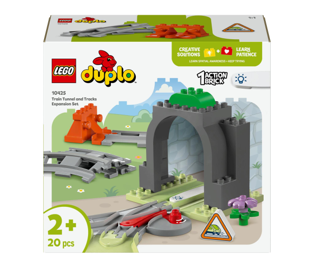 LEGO DUPLO 10425 Tunel i tory kolejowe - 1284203 - zdjęcie